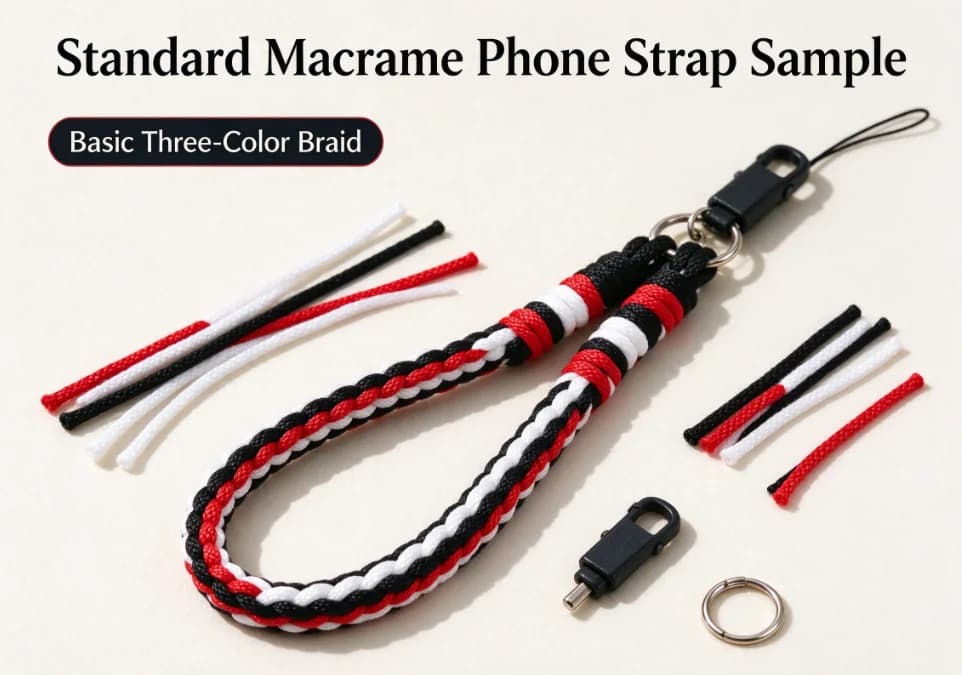 Braided Phone Wrist Strap – Handmade Craft Project